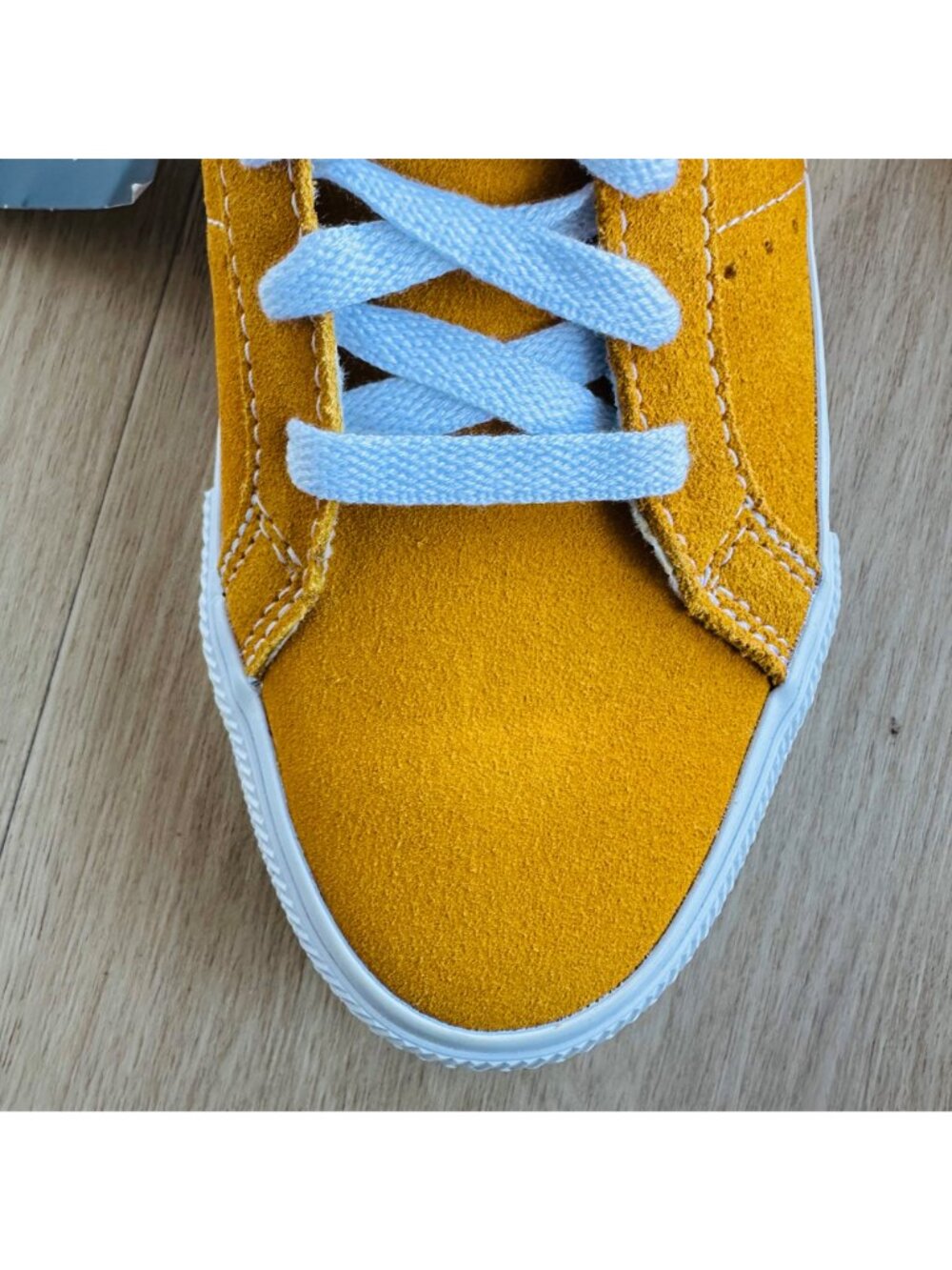 ⭐Converse One Star Pro OX Low Men Shoes 6.5 Mustard Yellow Suede Sneaker A09231C - Picture 10 of 10